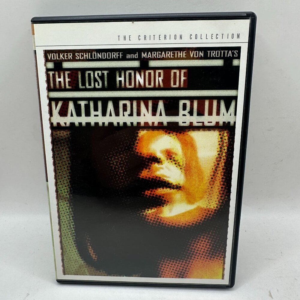 The Lost Honor of Katharina Blum Criterion Collection DVD Movie Widescreen NTSC